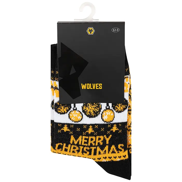 Wolverhampton Wanderers Store | Shop Official Christmas Sock – Junior Wolves Gear